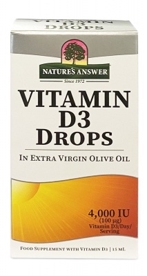Natures Answer Vitamin D3 4000iu 15ml